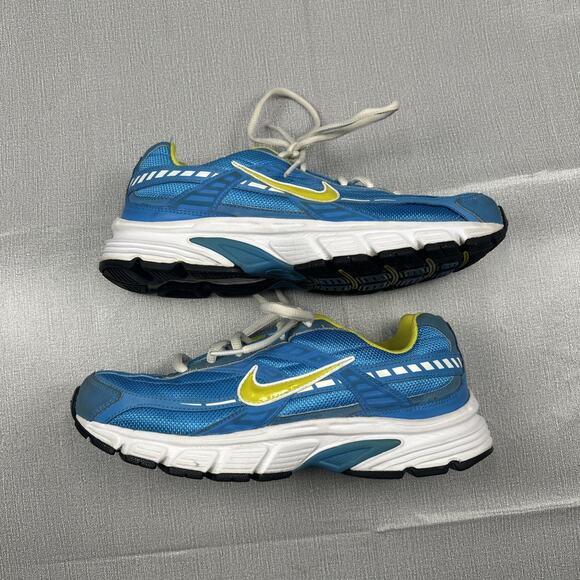 Nike Air Pegasus+ 30 Women’s 8.5 Blue Yellow Running Shoes Sneakers 399053 - Picture 6 of 8